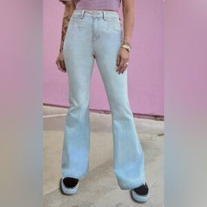 Rewash Super High Rise Vintage Flare Jeans Size 11